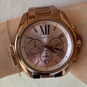 Michael Kors Bradshaw Large Face Watch | Size 6.5 - 7 wrist size ONLY